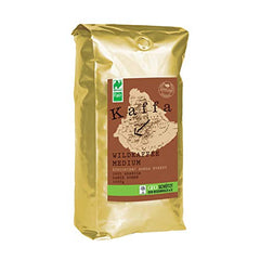 Cafea sălbatică organică, boabe medii, 1000g, pachet de 6