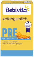 PRE tejpor tápszer (5 x 500 g), születéstől fogva, csak laktózt tartalmaz szénhidrátként, kiegészítő takarmányozásra alkalmas