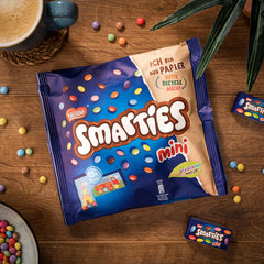 Nestlé SMARTIES Mini egyedi csomagolású kis lencse tejcsokoládéval, 3 csomag (1 x 187 g)