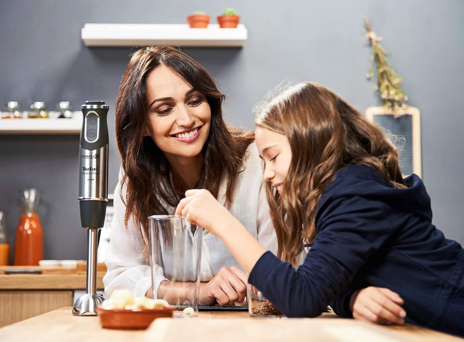 Tefal HB6598 Blender, PC, Schwarz/Edelstahl Bucatarie Naty Shop