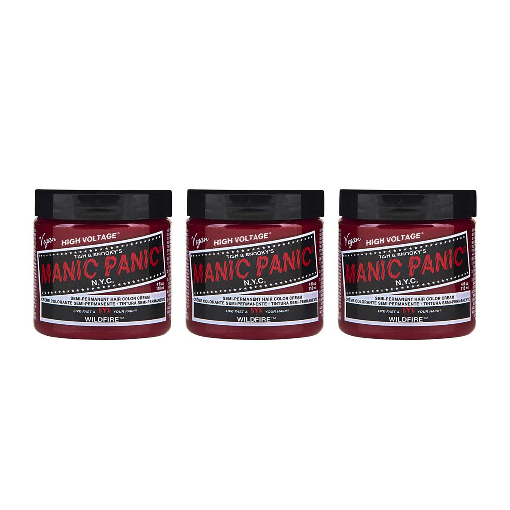 Manic Panic Electric Lizard Classic Cream, vegan, fără cruzime, vopsea de păr verde semipermanentă 118ml