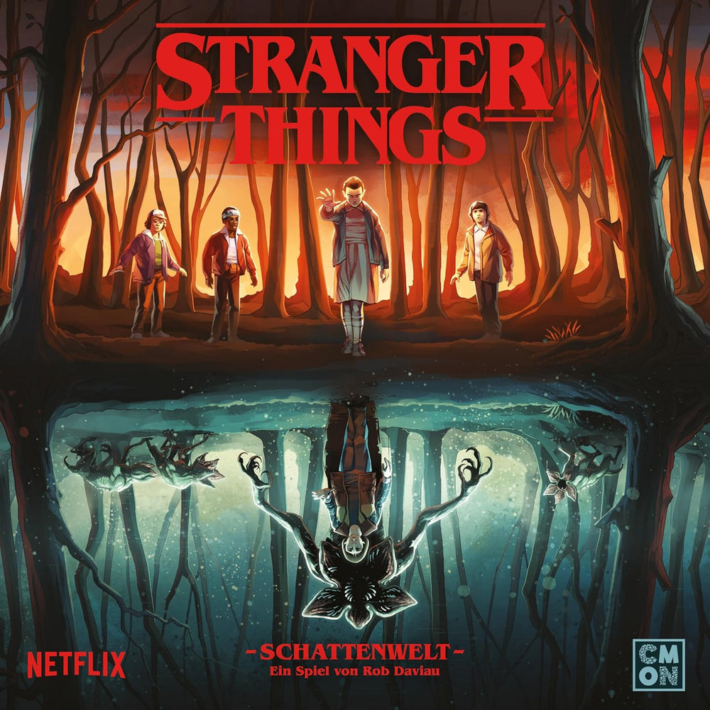 Stranger Things: Árnyékvilág, Szakértői játék, Társasjáték, 2-4 játékos, 12 éven felüliek, 60 perc, Német, Többszínű, Színes