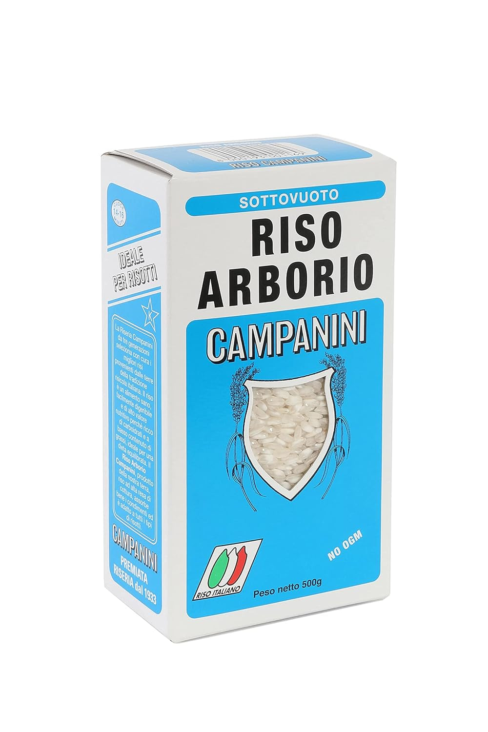 Risera Campanini rizottó rizs 500 g – Olasz rizottó rizs, Arborio Riso rizs, krémes rizottó