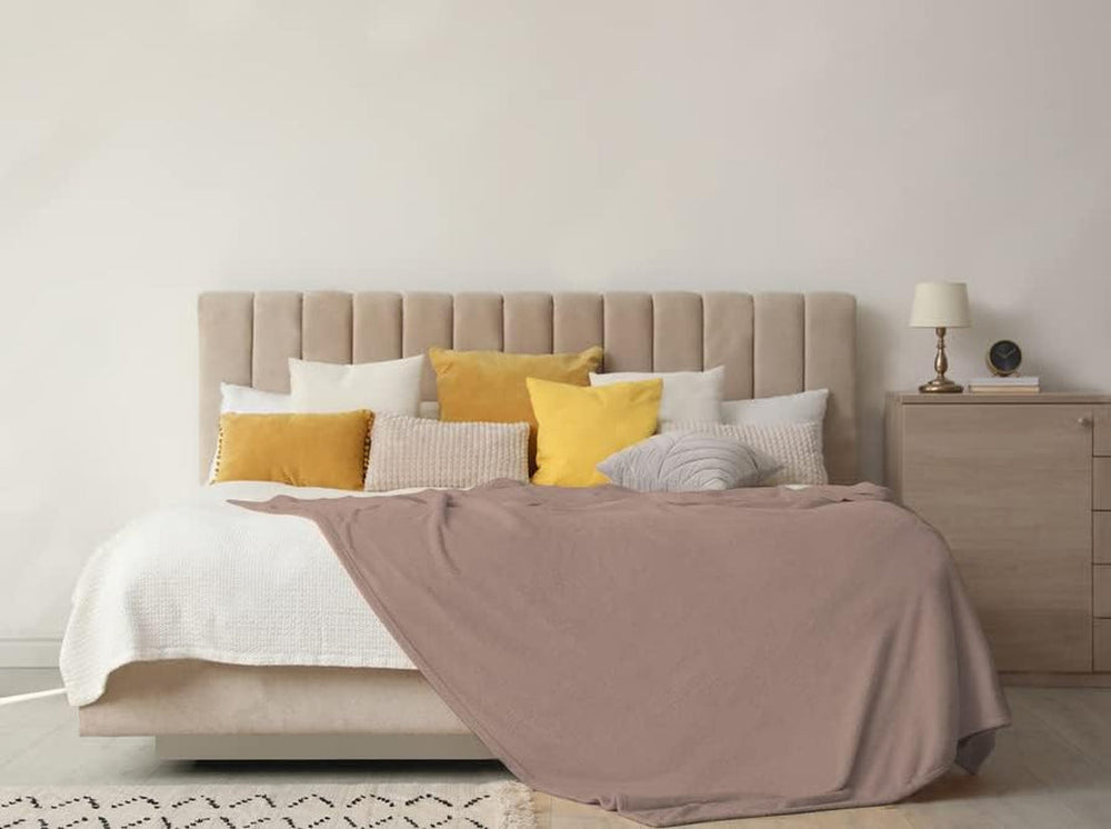 Puha takaró | Kockás | Soft Touch | 130 X 160 cm | Púderes paplanok és paplanok Naty Shop