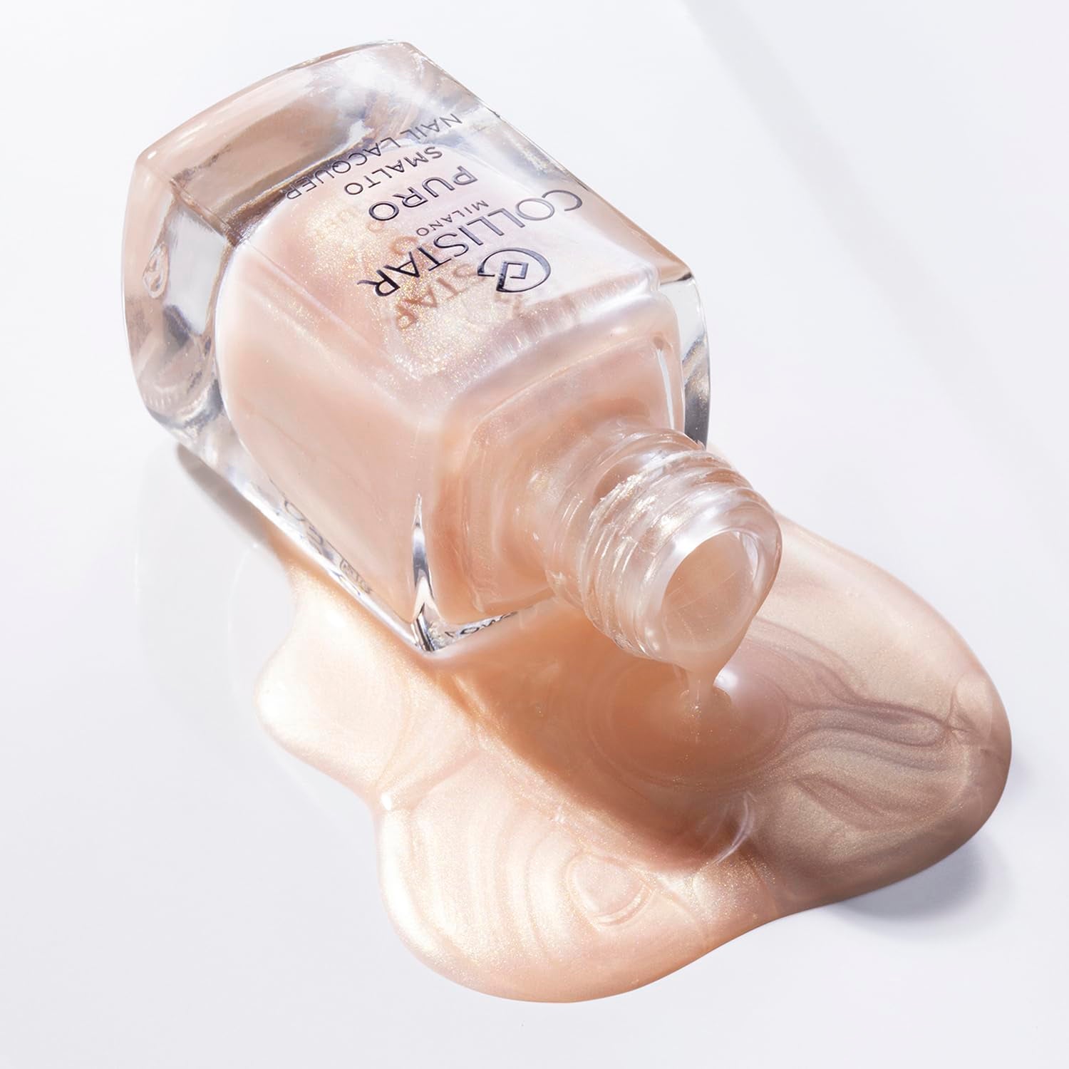 Collistar Puro körömlakk, tartós körömlakk fényes felülettel, sz. 923 Pezsgő porcelán, 10 ml