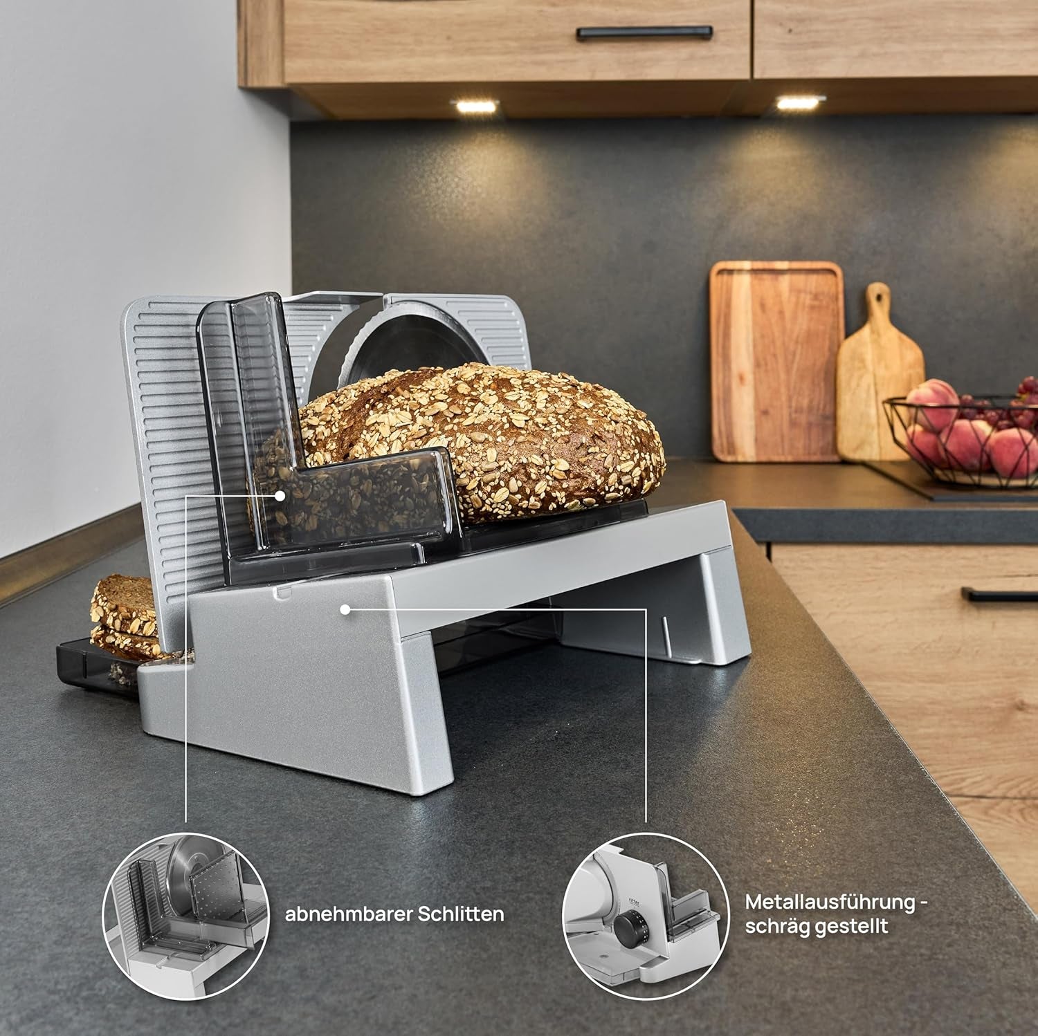 Ritter E 16 Duo plus Multifunkcionális elektromos szeletelő, Németországban gyártott Reszelő és Szeletelő Naty Shop