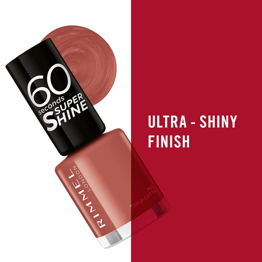 Rimmel 60 seconds super shine 707 barn a cotta