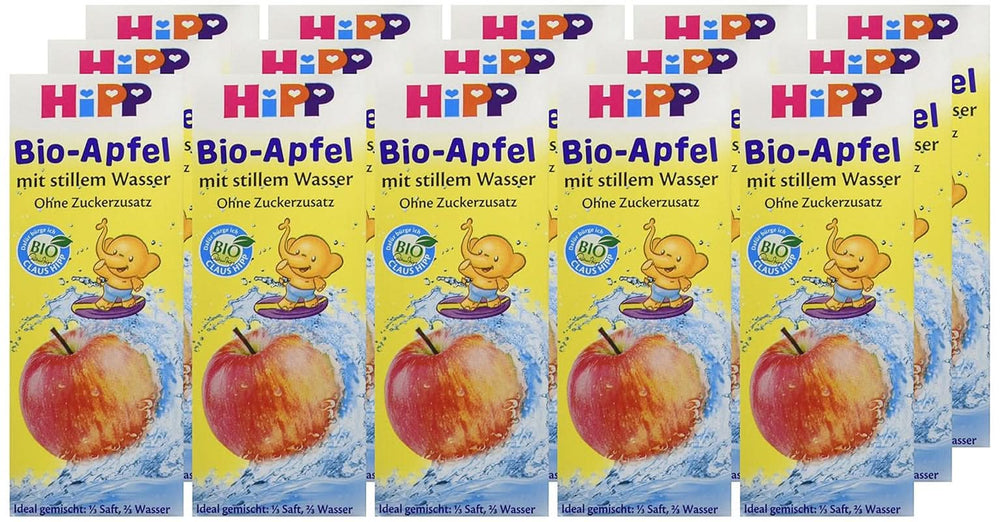 Hipp bio almalé sima vízzel, 15 db-os kiszerelésben (15 x 200 ml) Mother and Child Naty Shop