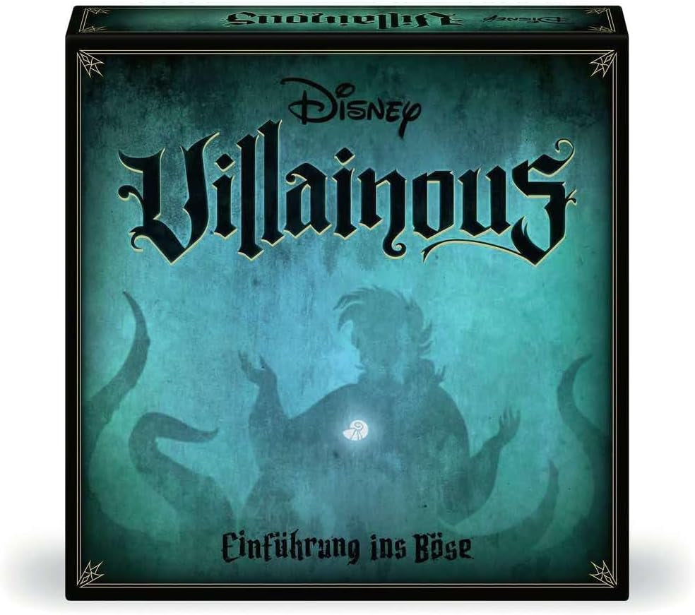 Ravensburger Family Game Disney Villainous, joc de societate pentru copii și adulți, 2-6 jucători, joc de petrecere pentru vârste de 10 ani și peste cu ticăloși Disney