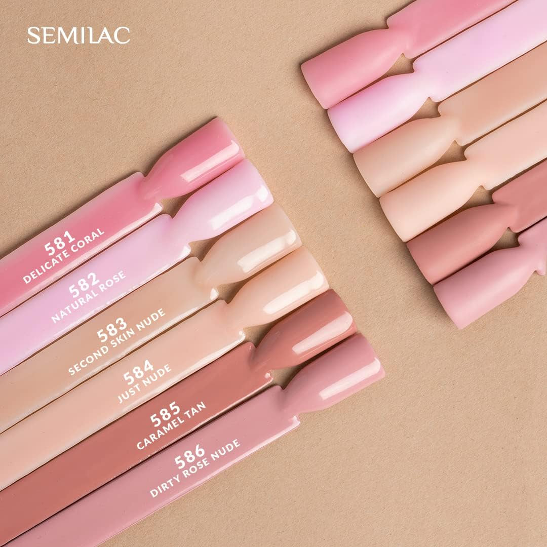 Oja UV Semilac Hybrid 583 Second Skin Nude 11 ml