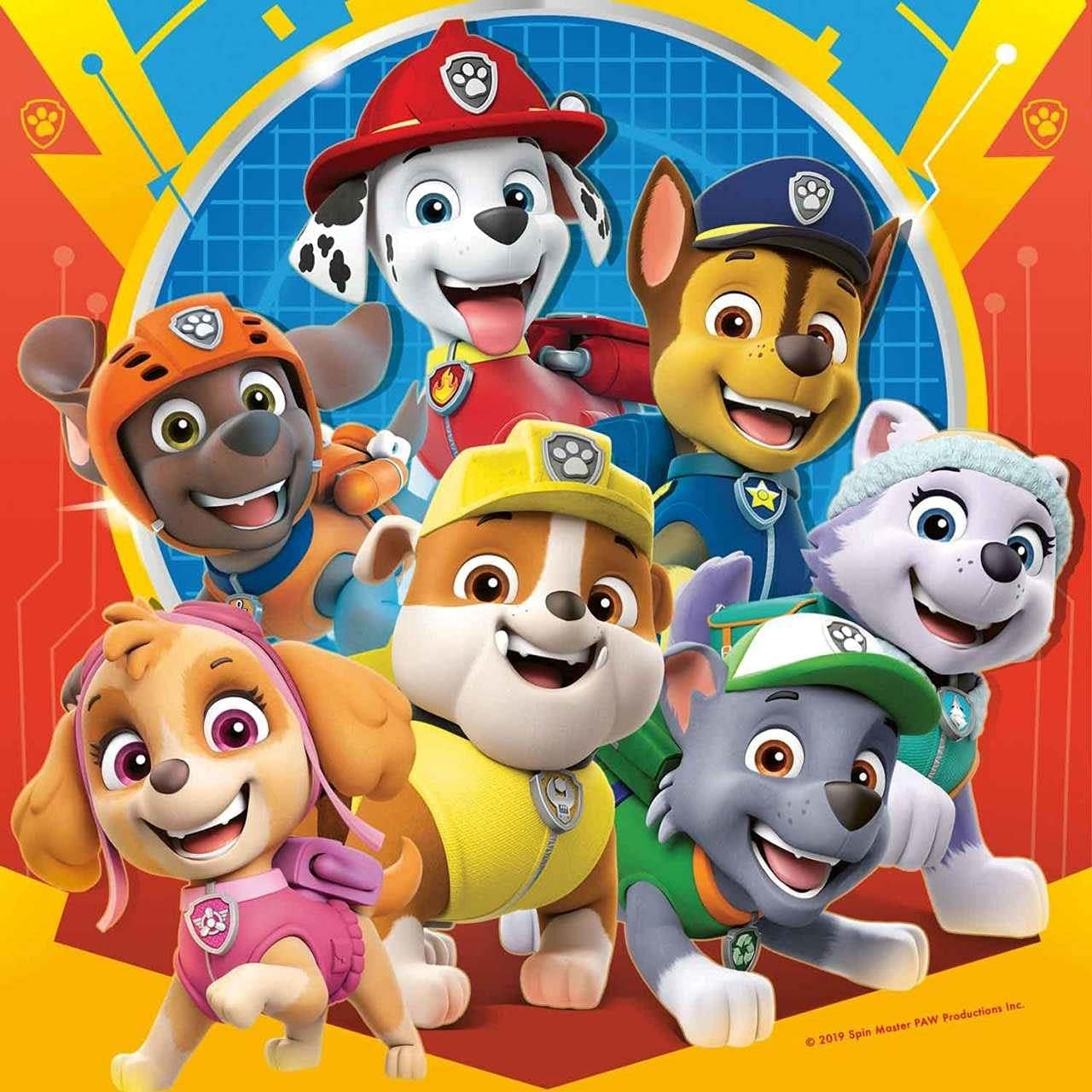 Ravensburger kirakós gyerekeknek 3X49 darab - Paw Patrol - Paw Patrol Puzzle Naty Shop