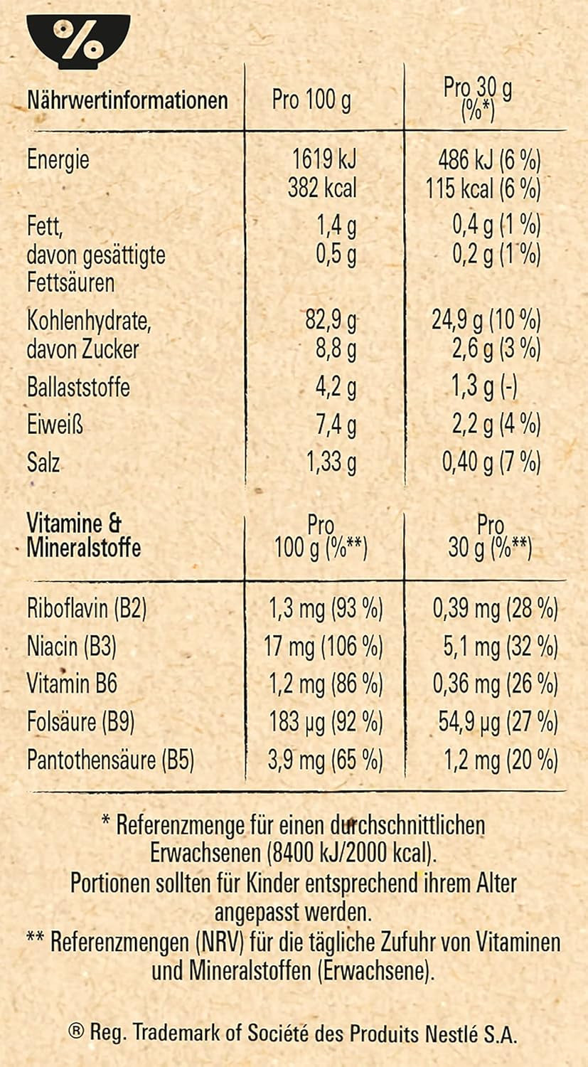 Nestlé Cereals kukoricapehely, klasszikus kukoricapehely, gluténmentes, 1 db-os csomag (1 x 375 g)