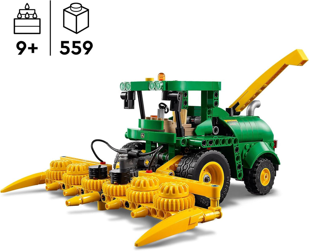 LEGO Technic John Deere 9700 Takarmánykombájn Gyerek játék traktor Farm Szett Járműmodell valósághű funkciókkal Ajándék fiúknak és lányoknak 9 éves, 42168 építőkészletek Besuche den LEGO-Store