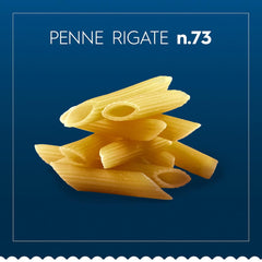 Pasta Barilla Classic Penne Rigate Nr. 73 kiváló minőségű durumbúzából, mindig al dente (1 x 500 g)