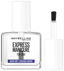 Maybelline New York körömlakk, Quick Dry Top Coat Express Manikűr, Átlátszó, 12 ml