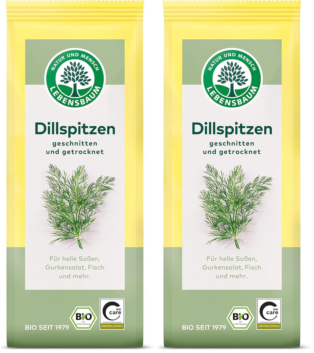 Lebensbaum Liebstöckel geschnitten, Bio-Gewürz mit würzigem Geschmack, Maggi-Kraut für Suppen, Marinaden, Fleisch- und Fisch-Gerichte, vegán, 15g