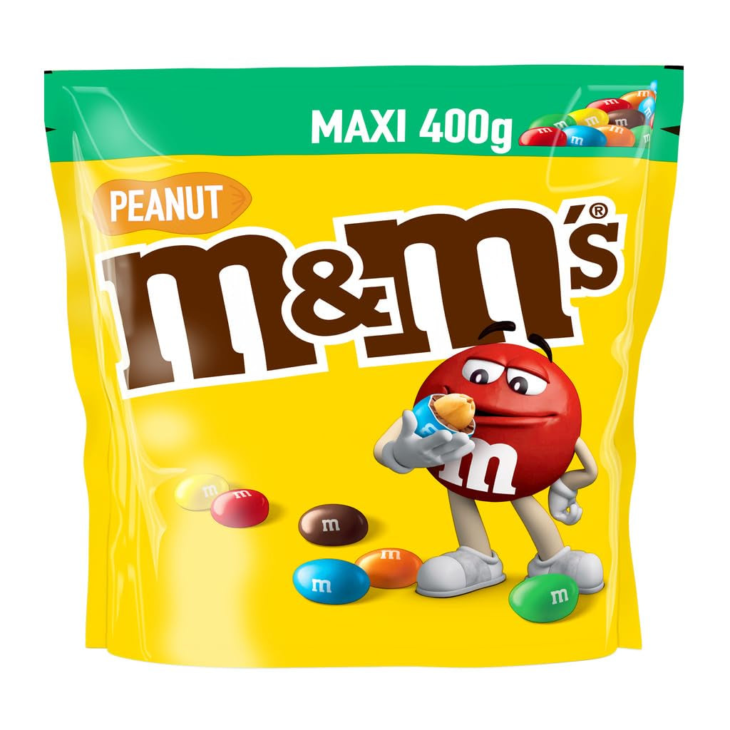 M&M'S Ropogós, csokoládé chips ropogós maggal Naty Shop Mogyorós csokoládé cukorka 400G