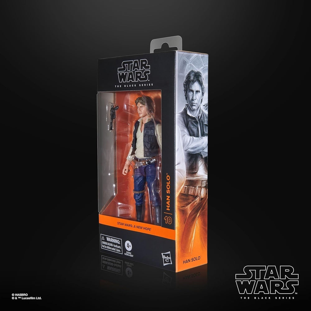 Star Wars The Black Series Han Solo, Star Wars: A Hope Premium Collectible akciófigura (15cm) Akciófigurák Naty Shop