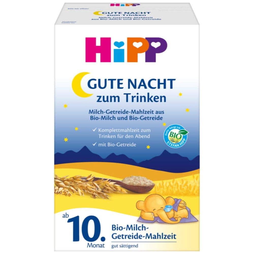 Hipp BIO, babatej, 4 db-os (4 x 600 g) Mother and Child Naty Shop Classic Formula Bio tejformula lefekvés előtt