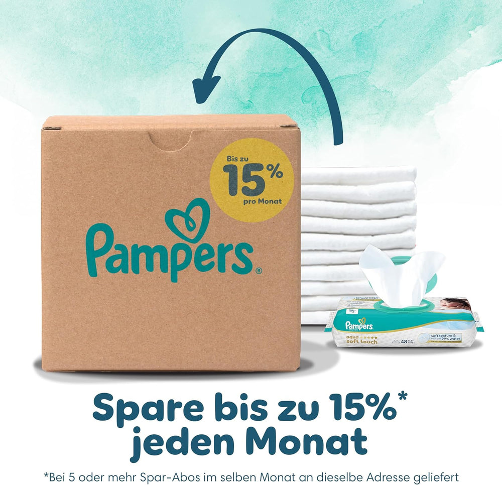 Pampers Harmony pelenka 1-es méret, 180-as pelenka, 2kg-5kg, gyengéd bőrvédelem 100% Pampers védelemmel
