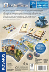 Kosmos 683757 Dragon Keeper nagy kártyajáték az egész családnak 8+ 123 gyönyörű, nagy formátumú sárkánykártya Michael Menzeltől Társasjáték ajándék