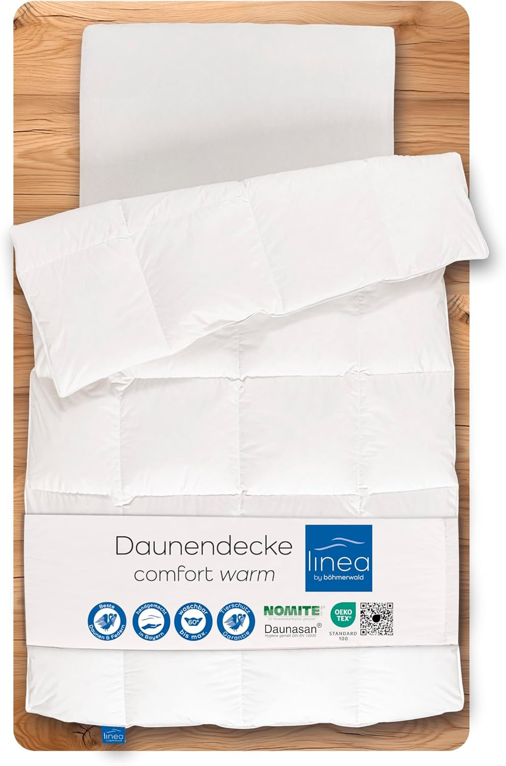 Komfort paplan, (90 pehely / 10 toll), fehér, 135 X 200 cm Naty Shop paplanok és paplanok 200 X 200 cm