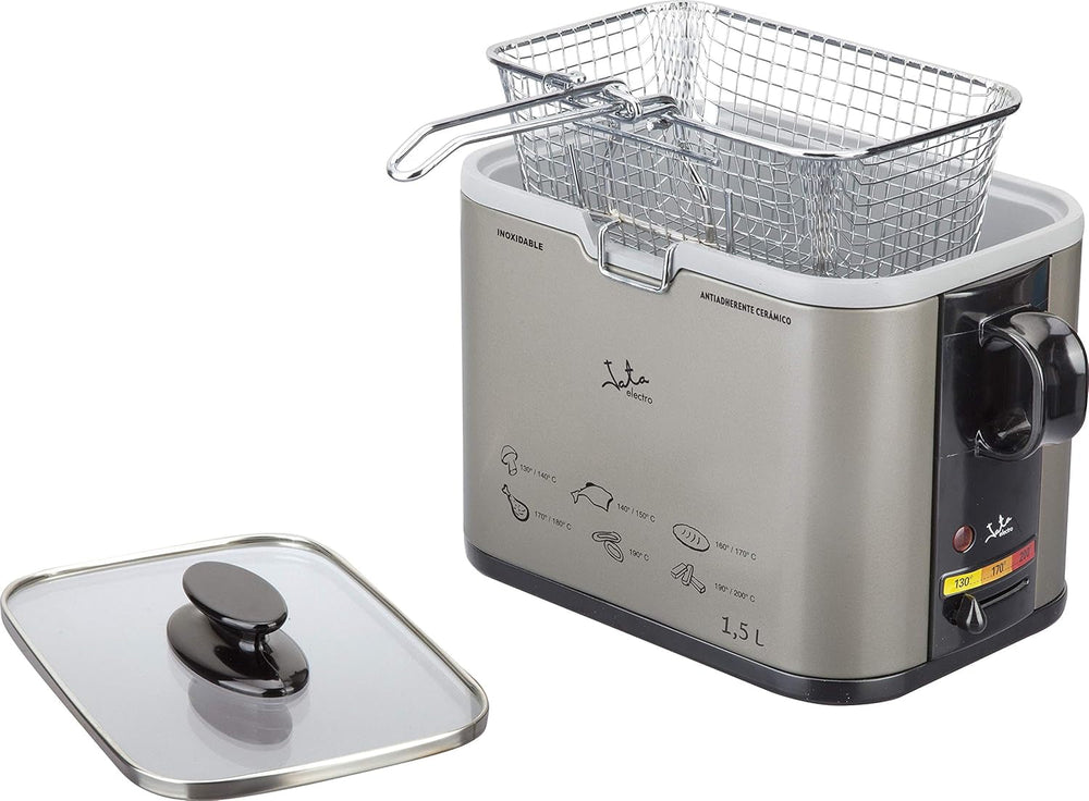 Tamaño FR326E - Fritőz, 1000 Watt, 1,3 literes Naty Shop Appliances