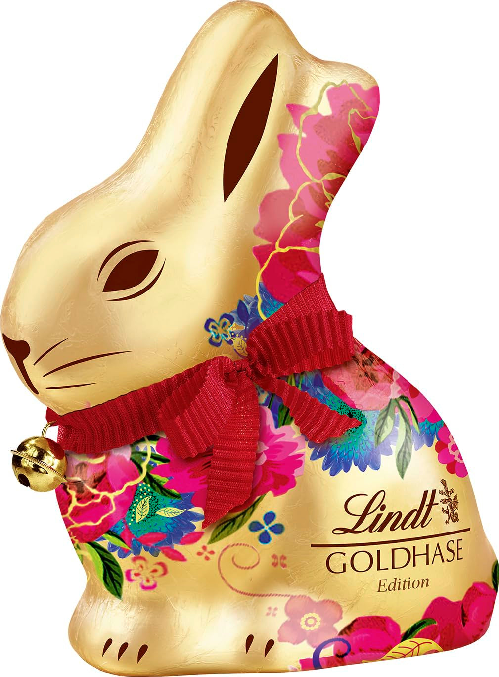 Lindt Gold Bunny Flower Edition – húsvéti prémium tejcsokoládé 4 csomag (4 x 200 g)