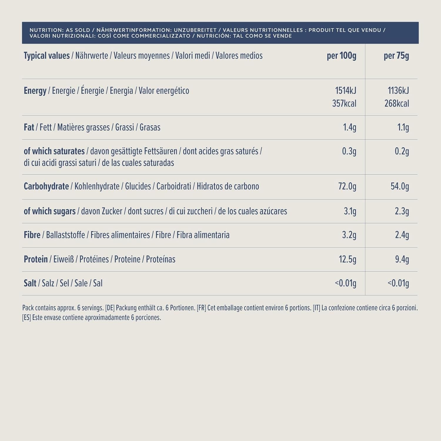 Lasagna lapok az Amazontól, 500g