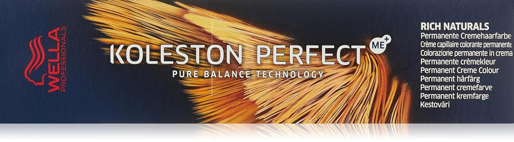 Wella Koleston Perfect Hair Colour Pure Naturals, 60 ml Vopsea pentru par Naty Shop 1 bucată (pachet de 1) Rich Naturals 10/8