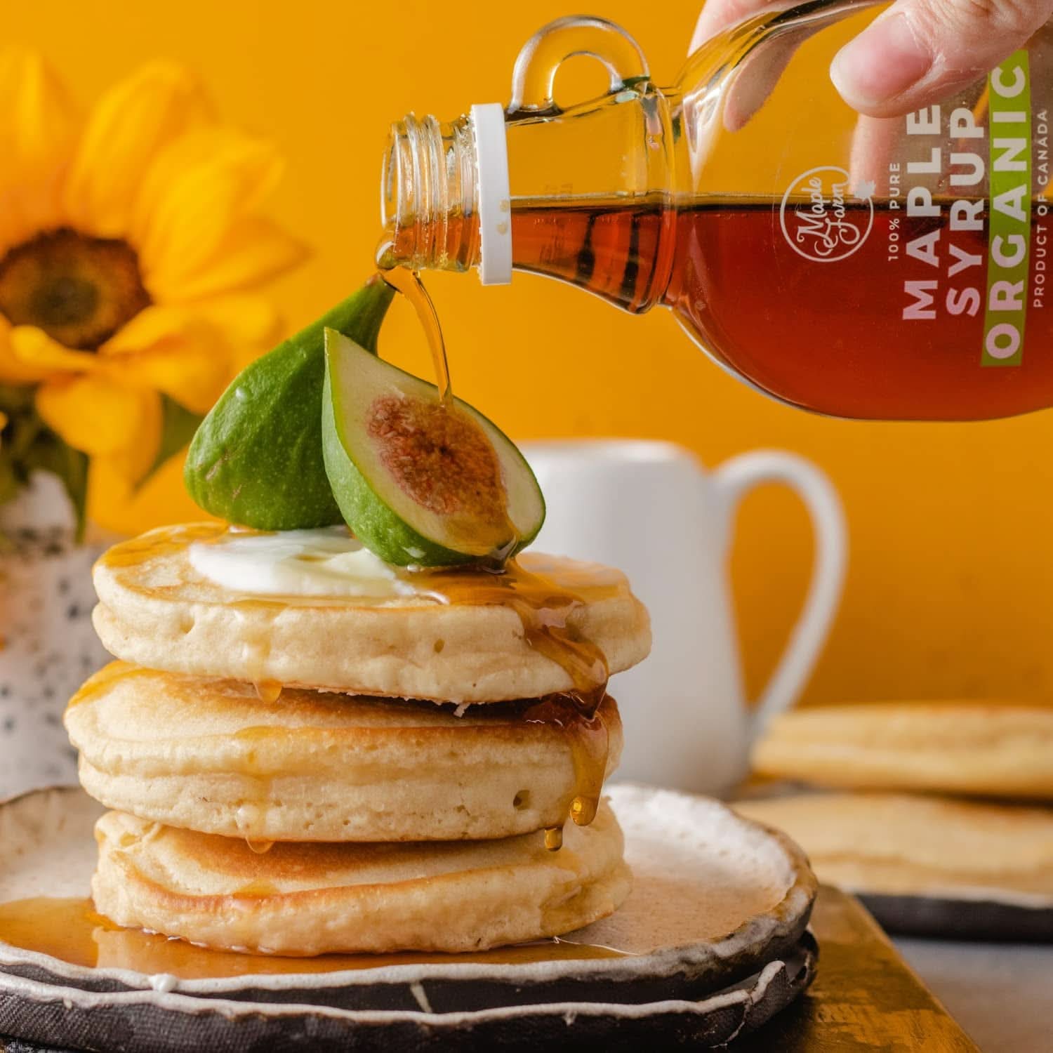 Maplefarm - Pure Canadian Organic Dark juharszirup, A fokozat, sötét, erős ízű - 250 ml Édesítőszer Naty Shop