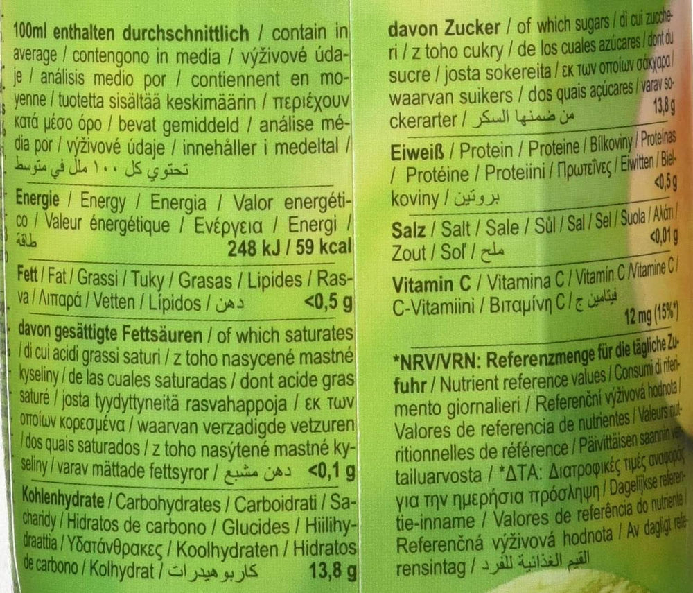 Rauch Happy Day Mango | Finomított ital passiógyümölccsel | Sok C-vitamin | 6 x 1 literes, Tetra Prisma Naty Shop