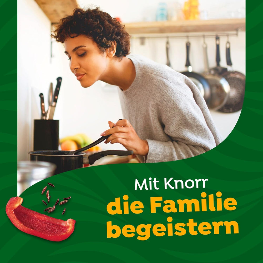 Knorr Fix Würzmischung Paprika-Gulash für eine leckeres Fleischgericht mit natürliche Ingredienten 4 Portionen
