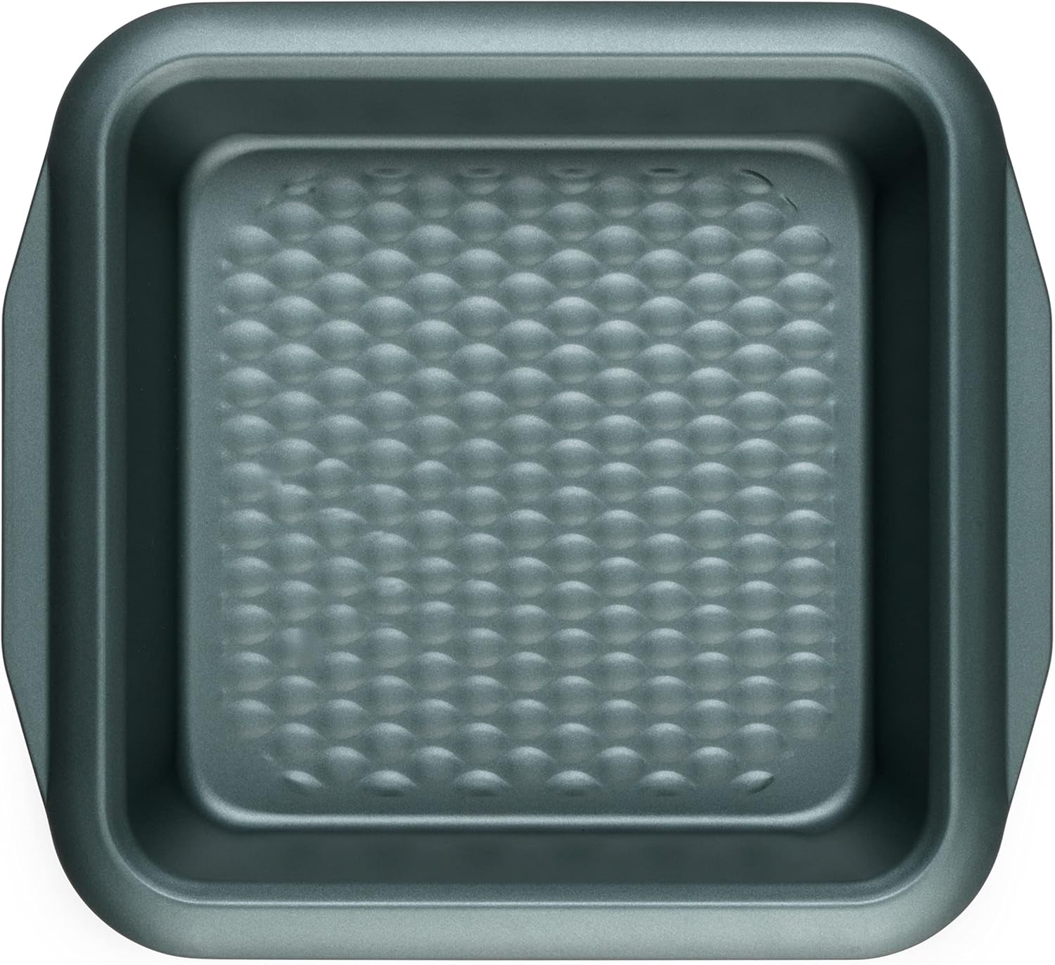 Progress BW09819G2EU7 Shimmer Kollektion, Runde Backform Aus Kohlenstoffstahl Mit Antihaftbeschichtung, Ideal Für Pite, Kuchen, Torten Und Quiches, 28 cm, Grün Formák és tepsi Naty Shop 27Cm Quadratische Pfanne