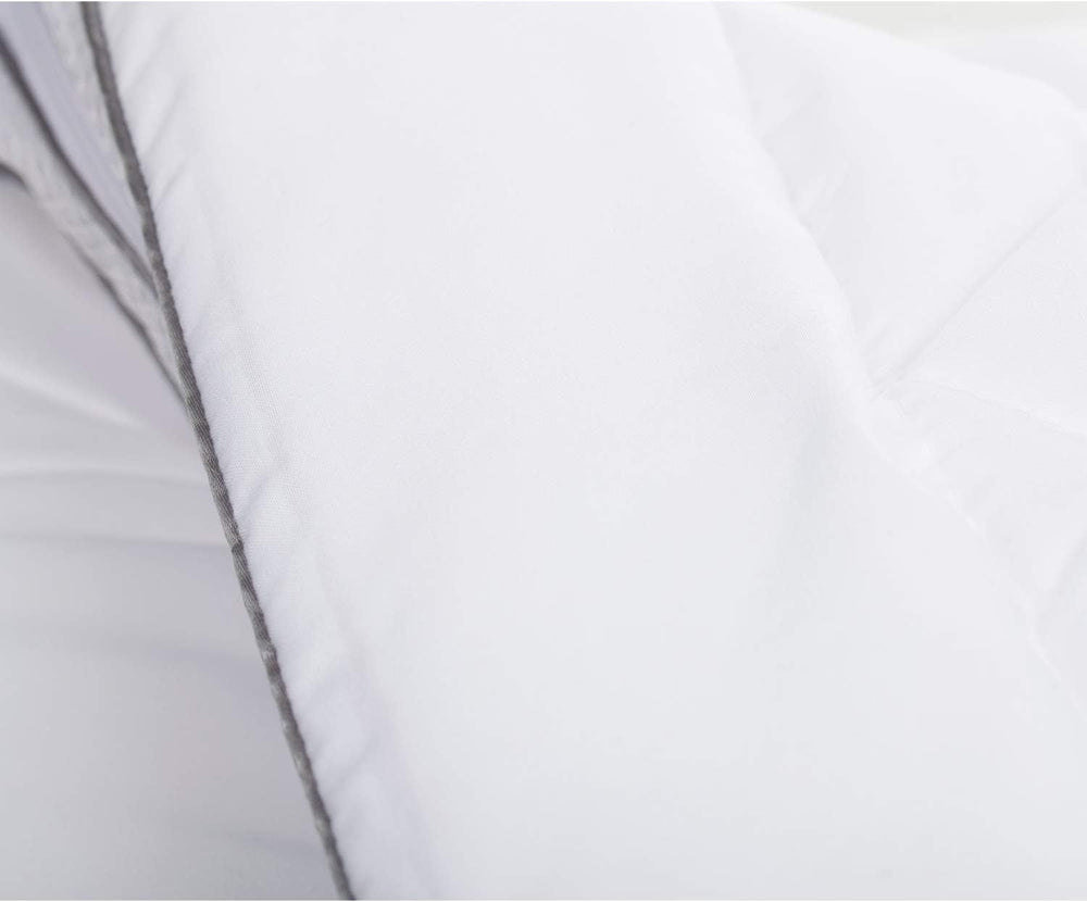 Gözze - 4 évszakos paplan, 2db-os szett, nyári paplan + őszi/tavaszi paplan, légáteresztő paplan klímaszalaggal, 135 X 200 cm - fehér paplanok és paplanok Naty Shop