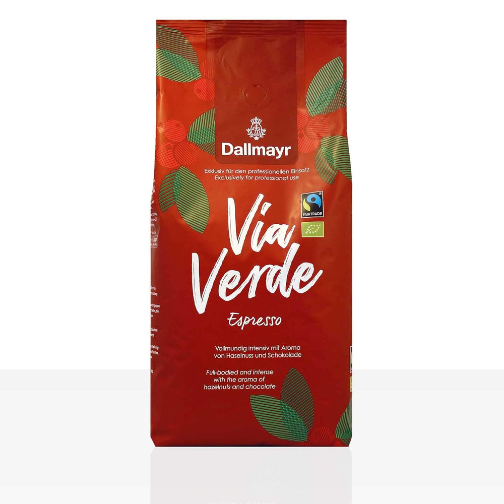 Via Verde Espresso Organic Fairtrade - 6 x 1 kg Cafea Boabe Întregi