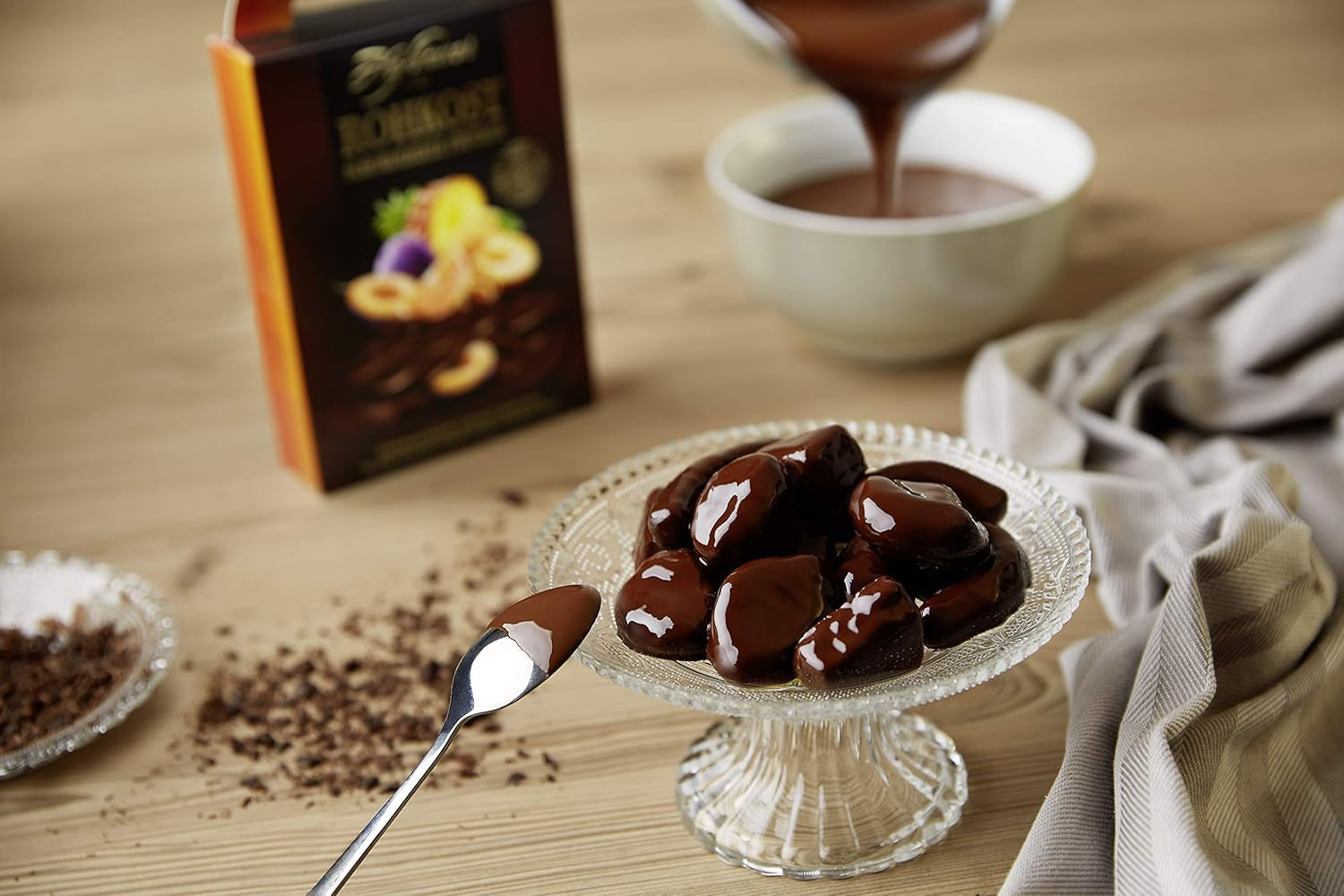 Hofbauer Vienna Orangette nyers, csokoládéval bevont narancsszeletek, 1000 g