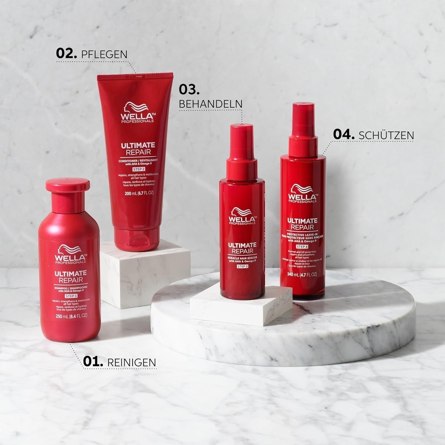 Wella Professionals Ultimate Repair mélytisztító sampon, 250 ml Wella zuhany és fürdő