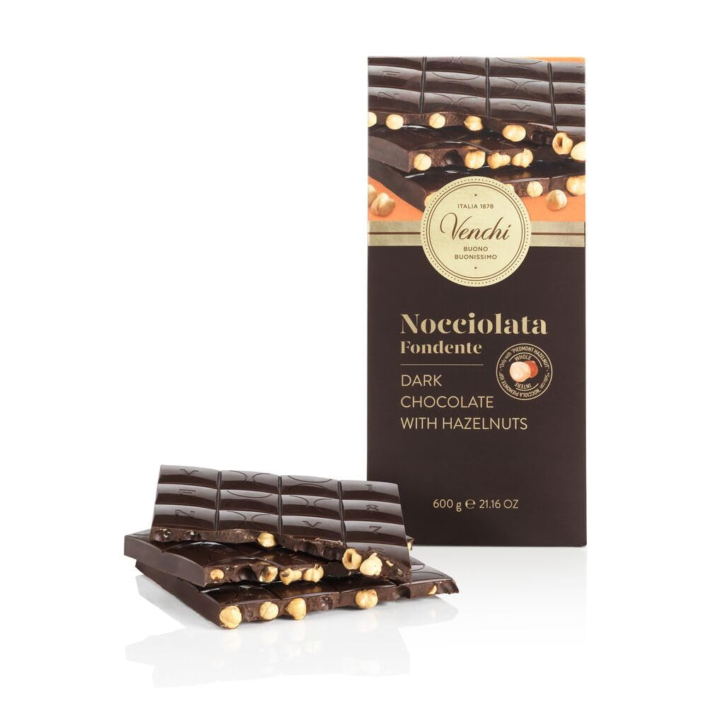 Venchi - fehér csokoládé Maxi szelet, sózott, 600 g, gluténmentes, mesterséges színezék és tartósítószer mentes