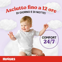 Huggies Ultra Comfort pelenkák, 4-es méret (9-14 kg), 72 db pelenka csomag