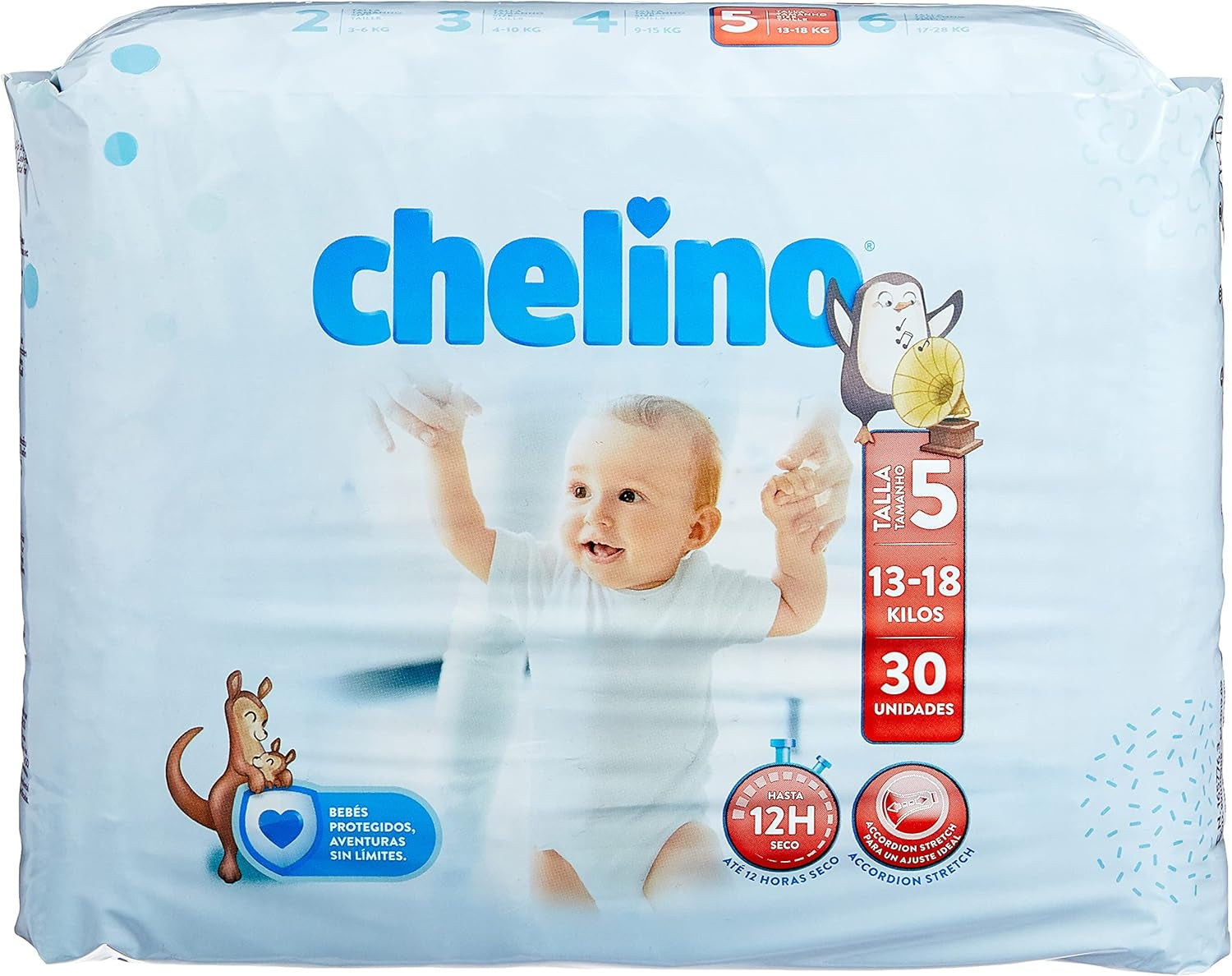Scutece Indas Fashion & Love XL, mărimea 6 (17-28 kg), 27 bucăți