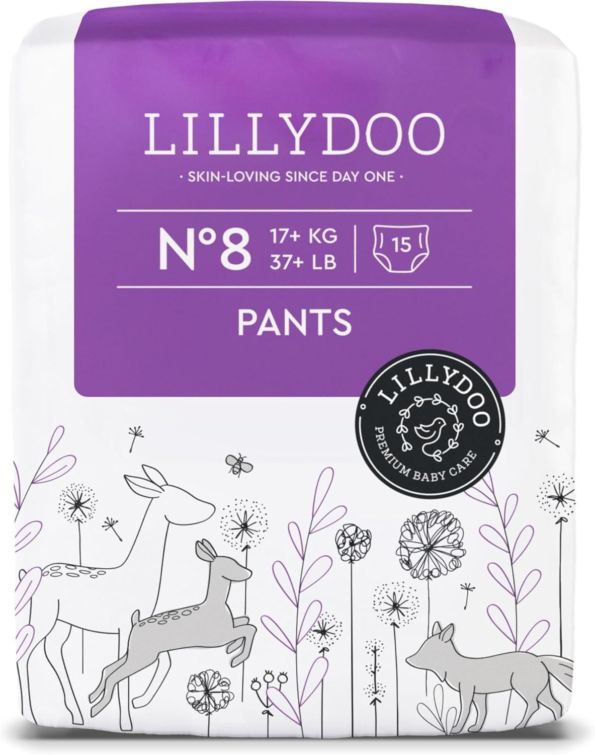 LILLYDOO Skin Friendly Pants 5-ös méret (12-17kg) havi doboz (105 db)