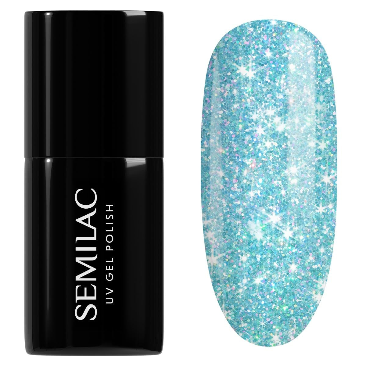 UV körömlakk Semilac Hybrid 240 Icy Waterfall 7ml, Seaqueen kollekció
