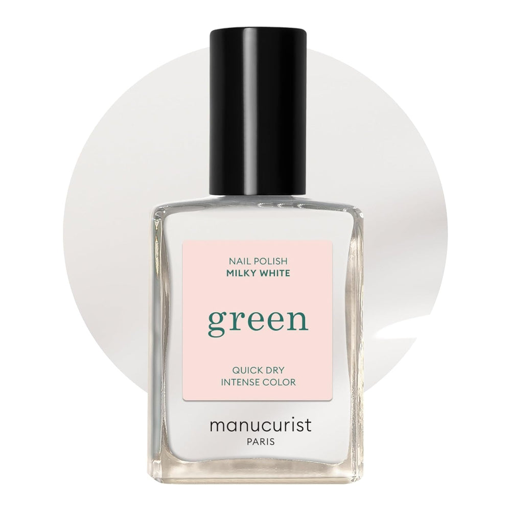 Manucurist Green - Oja Rosy Beige Shell Beige - Oja cu Uscare Rapidă - DIY Nails - Vegană 12-Free - Pe Bază de Plante - Oja - Fabricată în Franța
