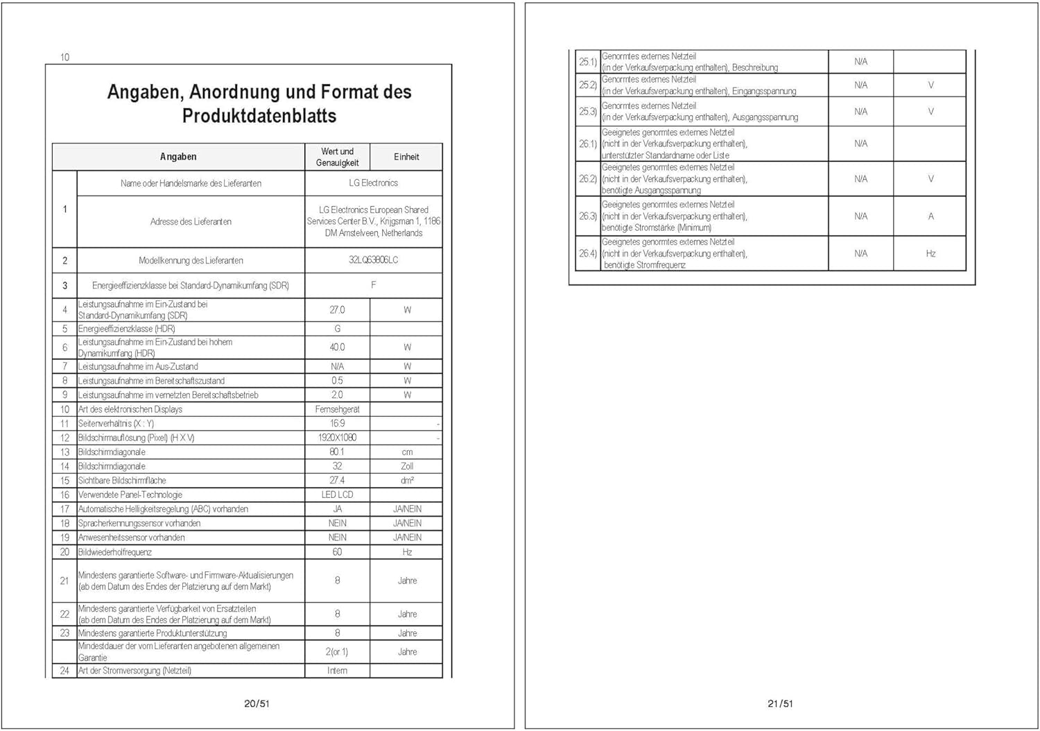 Televizor LG 32LQ63806LC, 80 cm (32 inch), LCD TV (1080p FHD, 60 Hz, Smart TV, alb) (anul modelului 2022), multicolor
