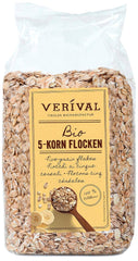 Verival 5-Korn Flocken – Bio, 6 Er Pack (6 x 500 G) Gabonafélék Naty Shop alapértelmezett cím