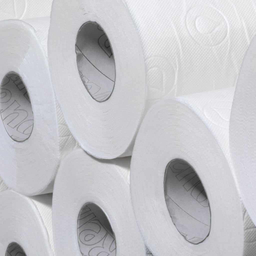 Hârtie igienică Renova ROYAL 9 role, albă, normală