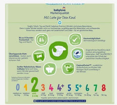 Prémium pelenka 2-es méret, mini, 3-6 kg, 42 db