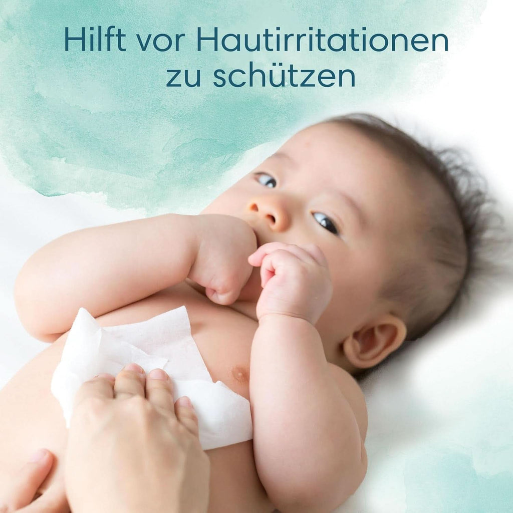 Șervețele umede Pampers Harmonie Aqua, șervețele umede care ajută la restabilirea valorii naturale a pH-ului pielii, loțiune ușoară cu 99% apă Servetele Umede Bebelusi Naty Shop