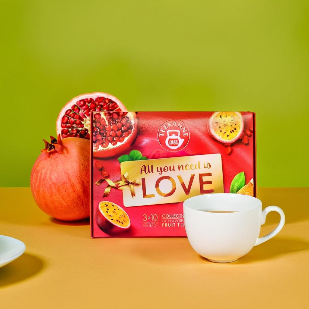 TEEKANNE Love Collection Box Amestec exclusiv de ceai de fructe - 3 X 10 pliculețe - 65 G